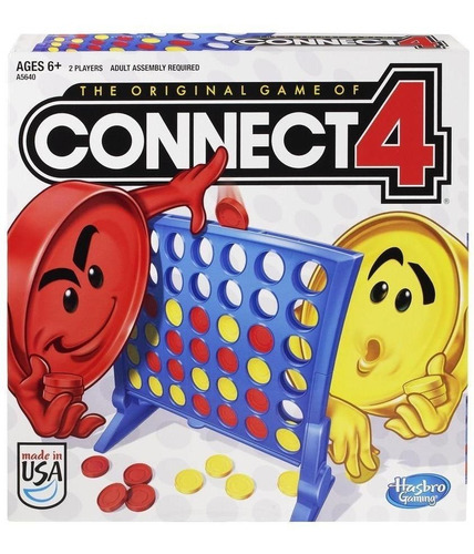Connect 4 Clásico Juego Hasbro Original Entrega Inmediata
