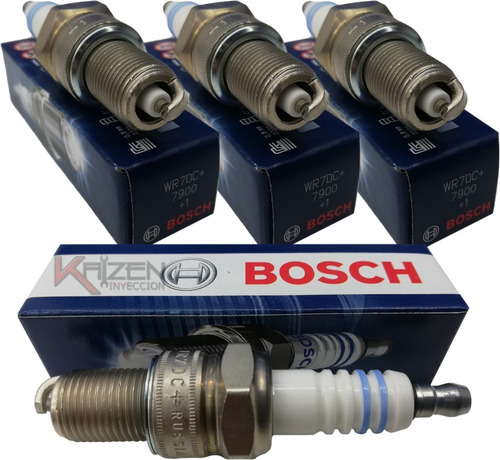 Kit 4 Bujias Bosch Chevrolet Astra 1.8 / 2.0 8v  Wr7dc+