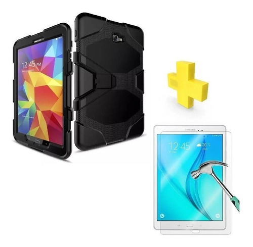 Funda Uso Rudo Para Galaxy Tab A 8.0 T220 / T225 + Mica H9