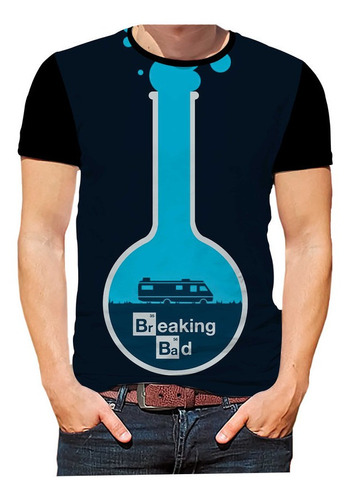 Camisa Camiseta Breaking Bad Séries Seriado Filmes Hd 10