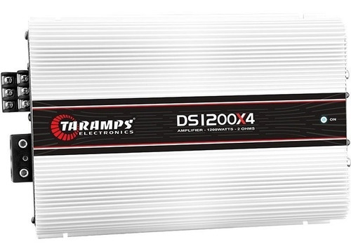 Módulo Amplificador Taramps Ds1200x4 1200w 4 Canais 2 Ohms