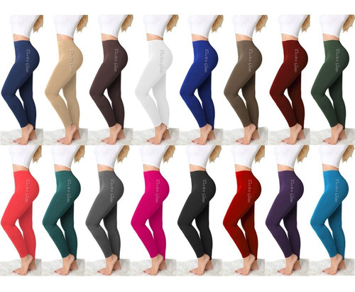 Leggins Jera Jeans Dama Térmicos Afelpados Sin Faja