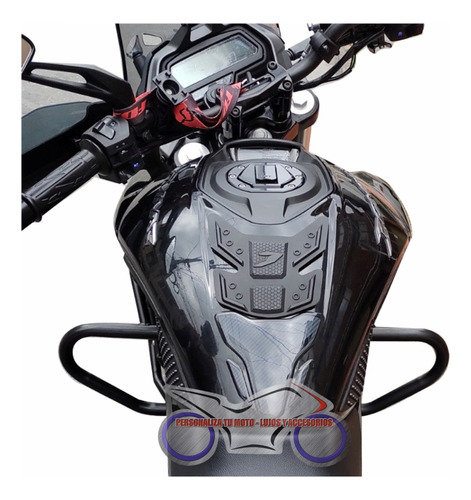 Kit Protector Tanque Caucho Moto Dominar 400