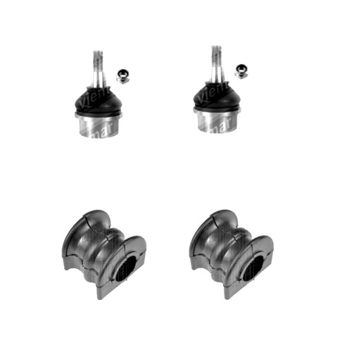 Imagen 1 de 3 de Kit 2 Rótulas Inferior+ 2 Bujes Estabil Grand Cherokee 05/10
