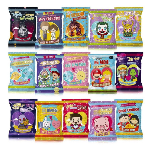 Kit Imprimible Chipbags Dia San Valentin 56 Diseños