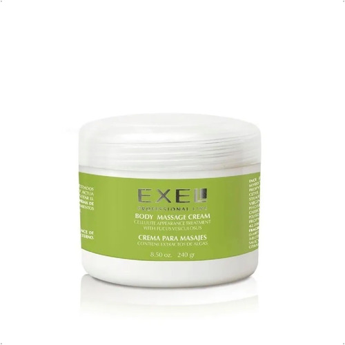 Exel Crema Para Masajes Con Extracto De Algas (240g)