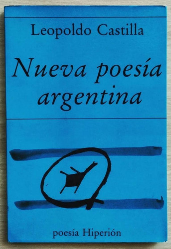 Nueva Poesía Argentina. Leopoldo Castilla. 