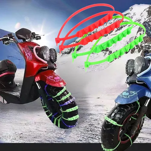 Cadenas De Invierno Para Bicicletas Eléctricas, Bicitaxis, N