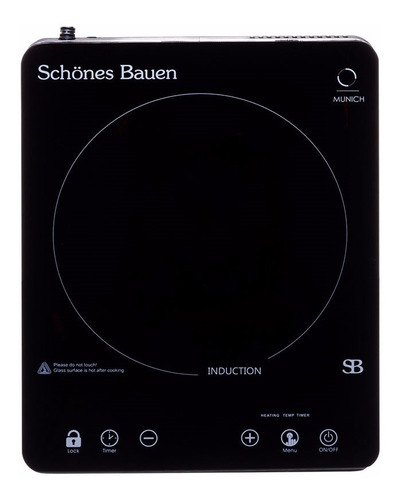 Schönes Bauen Parrilla Inducción Munich 1 Zona 110/120v