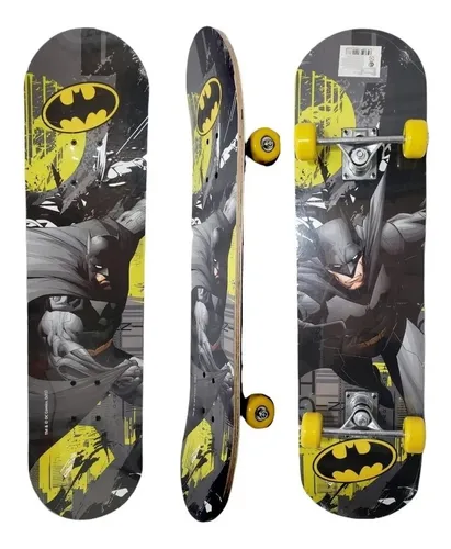 Patineta Mega Skate Para Chicos Madera Diseños Completos
