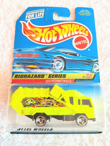 Recycling Truck, Hot Wheels, Mattel, Malaysia, 1991, A601