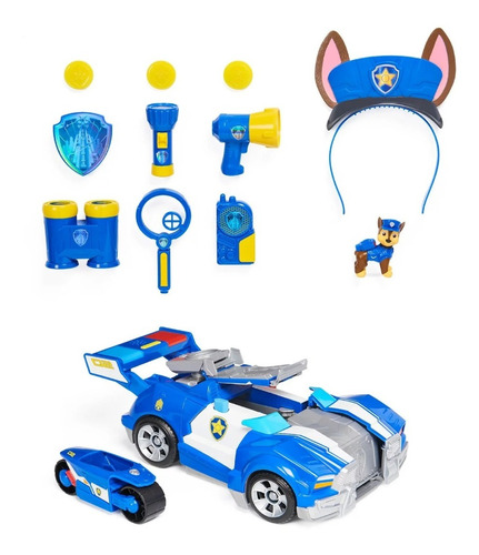 Carro Paw Patrol The Movie Ultimate Con Accesorios