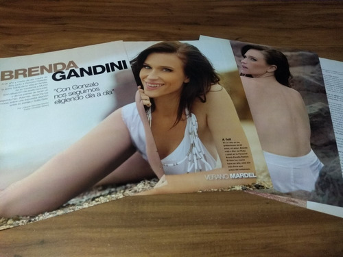 (ar203) Brenda Gandini * Clippings Revista 4 Pgs * 2013