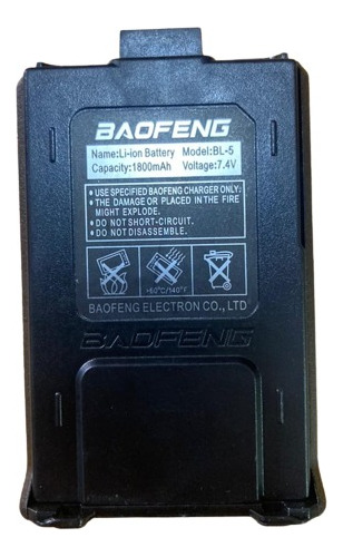 Batería Para Radio Baofeng Uv-5r