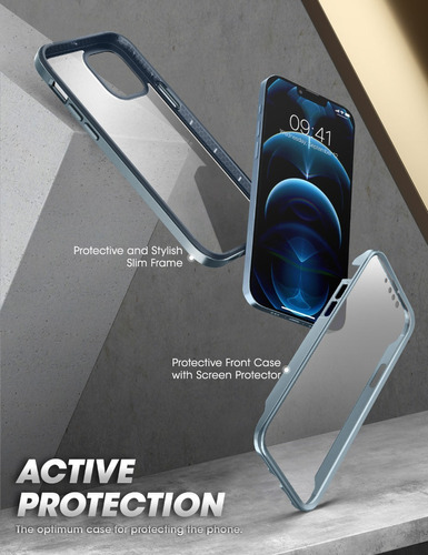Capa Mbak Ub Edge Pro Com Mica Para iPhone 13 6.7 2021