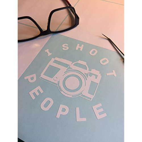 I Shoot People Photographers Car, Laptop, Tablet, Vinyl Deca