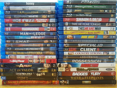 Blu-ray Originales Usa Fisico Vistos 1 Vez!! Ver Lista