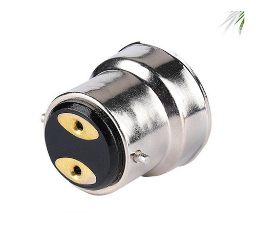 10x Convertidor De Bombilla B22 A E27, Portalámparas, Base