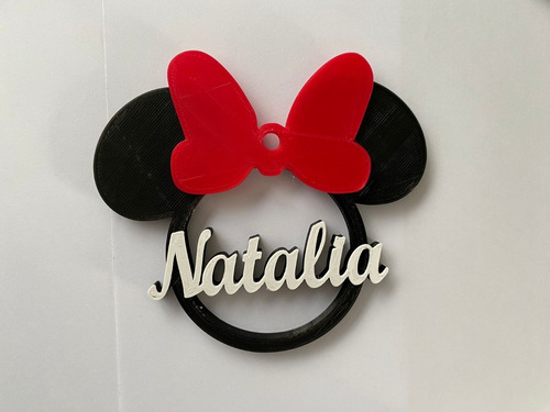 Esferas De Mickey Y Minnie Mouse Personalizadas 3pz