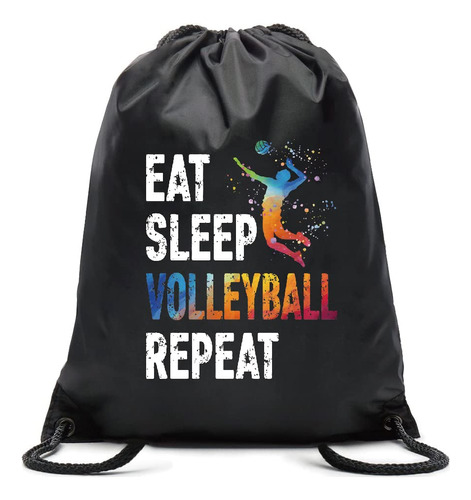 Voleibol Repeat Cordon Impermeable Bolsa Deportiva Para Idea