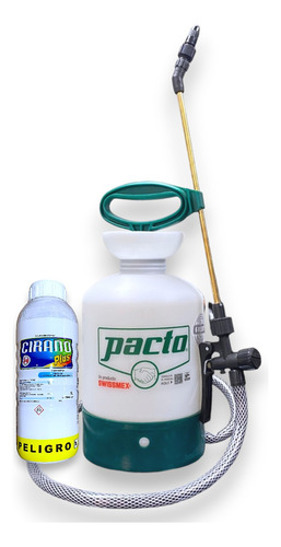 Cirano Plus 1 Lt Insecticida Cipermetrina + Fumigador 3 Lts