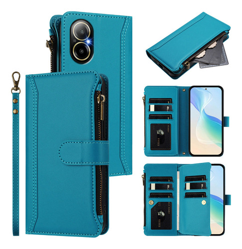 Funda De Piel Tipo Cartera Para Teléfono Tcl 40 Nxtpaper 40se 40t 40r 40xl