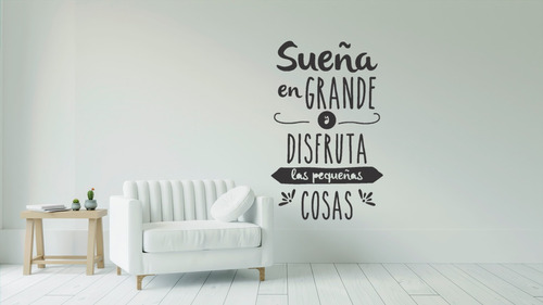 Viniles Decorativos Para Pared Disfruta Las Pequeñas Cosas