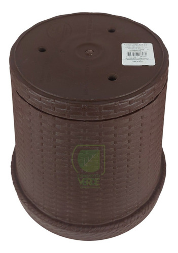 Maceta Rattan Redonda 30.5cm