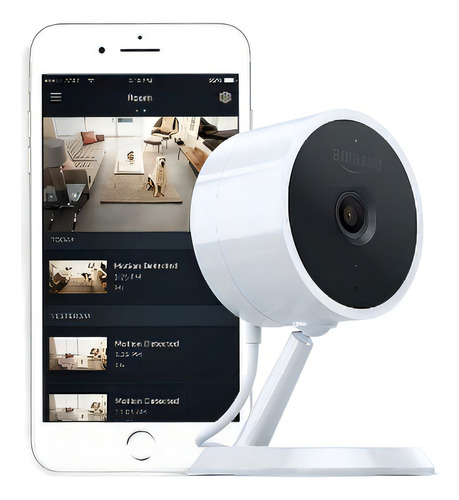 Cámara de seguridad Amazon Cloud Cam con resolución 2MP