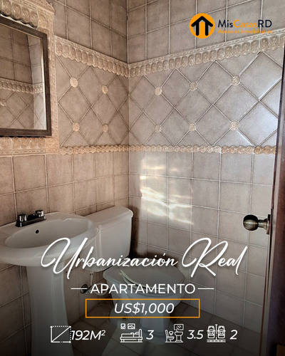 Amplio Apartamento En Renta En Sector Urbanización Real
