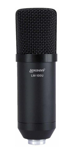 Microfone Condensador Lexsen Lm-100u Usb