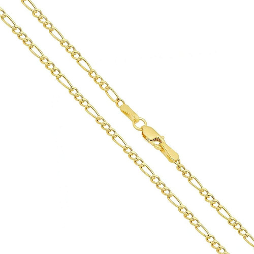 Oro De 14 Quilates Estilo De La Cadena Collar Colgante ...