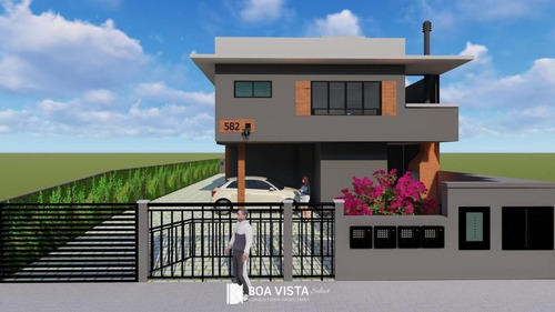 Imagem 2 de 14 de Ótima Casa 2 Dormitórios Sendo Suites, 3 Banheiros, 1 Garagem. Predio Duplex De Alto Padrão. Mariscal, Bombinhas, Sc Cód 709a - Sc - Ca0008_boavis