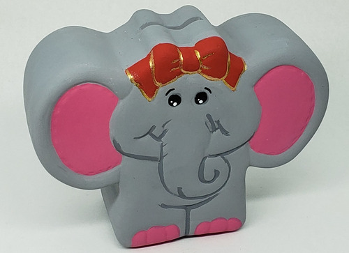 Elefante Con Moñito  Alcancia 