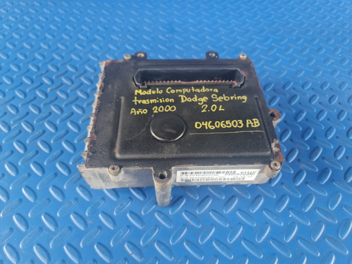 Modulo Computadora Transmicion Chrysler Sebring 2.0 Litros (Usado)