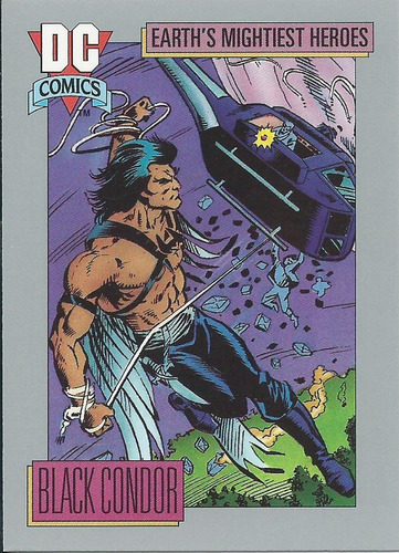 Barajita Black Condor Dc Comics 1991 #34 Mightiest Heroes