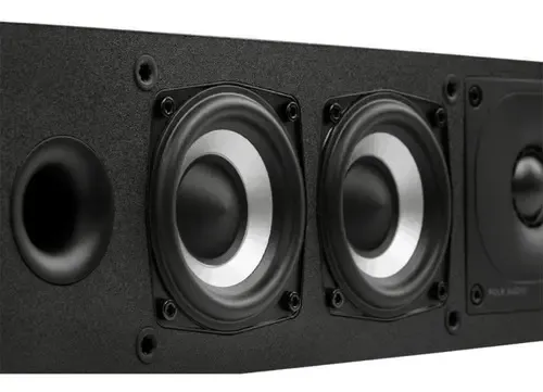 polk センタースピーカー　XT35 Polk Audio Monitor Xt35 Caixa Acústica Central Dolby Preto