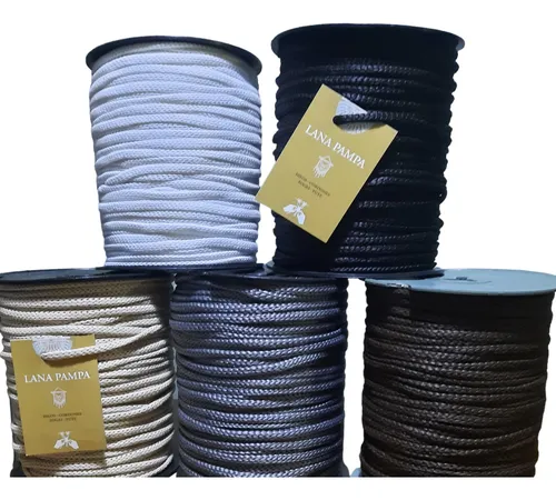 Hilo Cordón Cola Rata 4 Mm Por 100 Mt Mejor Costo X Metro!!