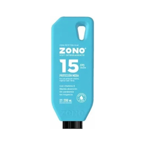 Zono Crema Protectora Solar Fps 15 C/vitamina E X 200ml