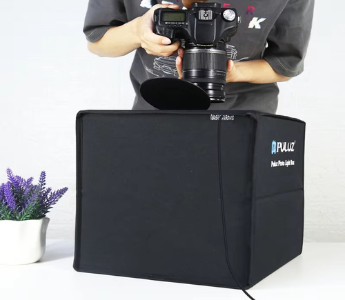 Caja De Luz Para Fotos De 30 Cm Plegable Con Iluminación