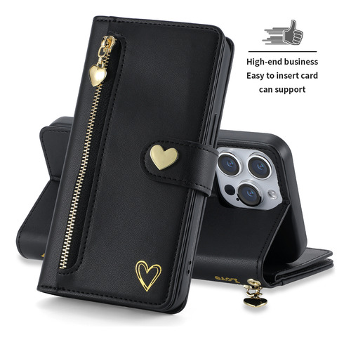 Funda Para Teléfono Google Series, Cartera Con Solapa, Tarjetero Y Correa Para La Muñeca