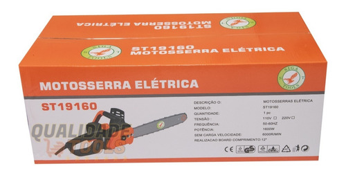 Motosserra Elétrica Profissional 1600w Promoção Imperdível !