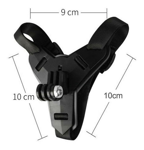Imagen 3 de 8 de Montura Casco Gopro Soporte Base Kit Adaptador Cámara Moto