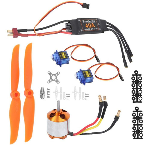 Motor Sin Escobillas Rc, Motor Sin Escobillas 2300kv 40a Esc