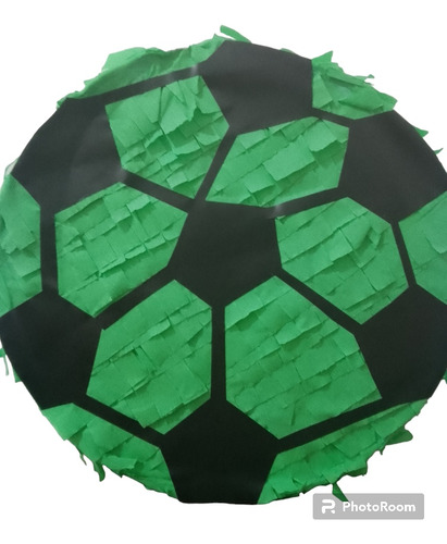 Piñata Fútbol Verde 