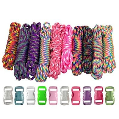 Paracord 550lb Planeta Tipo Iii Paracord Combo Kits De Artes