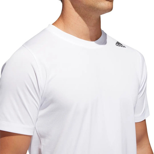 Playera adidas Hombre Blanco Freelift Sport Fitted 3 Dw9826 | Envío gratis