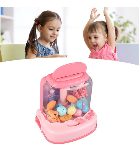 Mini Máquina De Garras Con Peluches Y Gashapon Para Niños