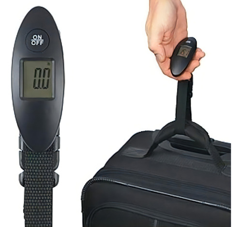 Balanza Equipaje Digital Para Viajes Portatil Valija 40 Kg
