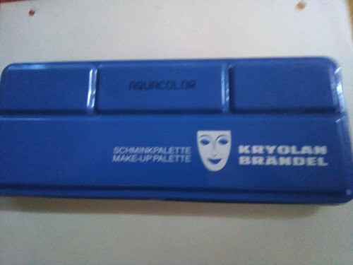 Polvo Micro Finish Powder Kryolan Y Paleta De Sombras 12 C.